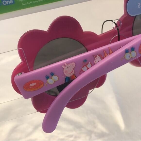 Peppa Pig Flower Sunglasses Pink Purple Kids - Picture 14 of 16